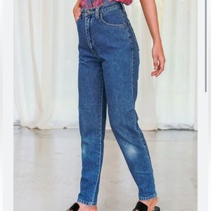 Lee Jeans women’s 8 High Rise Jeans Straight Leg 90s Original Jeans Vintage